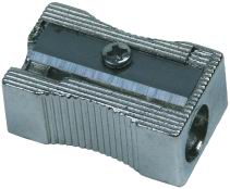 Papeterie manuelle colorée de bureau de taille-crayons de lame en acier d'Alumimium de papeterie d'art