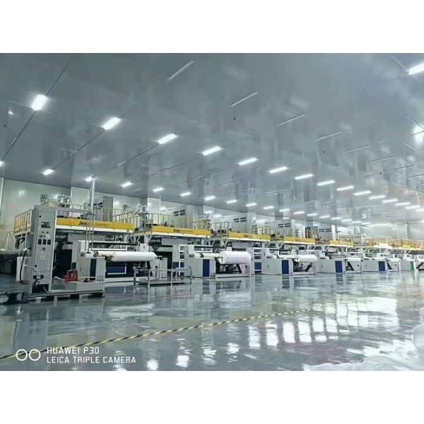 De 2400MM de protection de masque protecteur de Meltblown chaîne de production médicale chirurgicale de textile tissé non