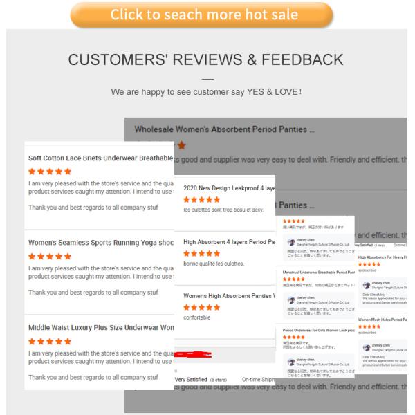 G-String Absorbent Period Pants 4 Layers Menstrual Seamless Thong Style Underwear