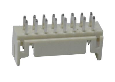 Conector dobro da bolacha da barra da fileira PBT, contato de bronze 16 Pin Female Header