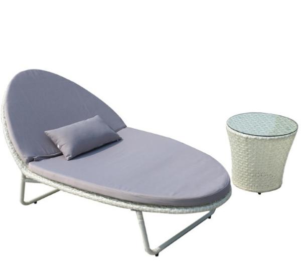 Leisure Aluminium PE Rattan Lounge chairs Outdoor Garden patio Beach chair