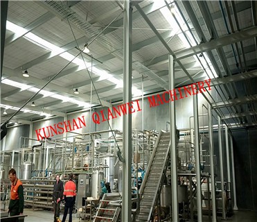 Turnkey Project Customizable Complete Automatic Flavored Yogurt Cheese Milk Making Machine Production Line