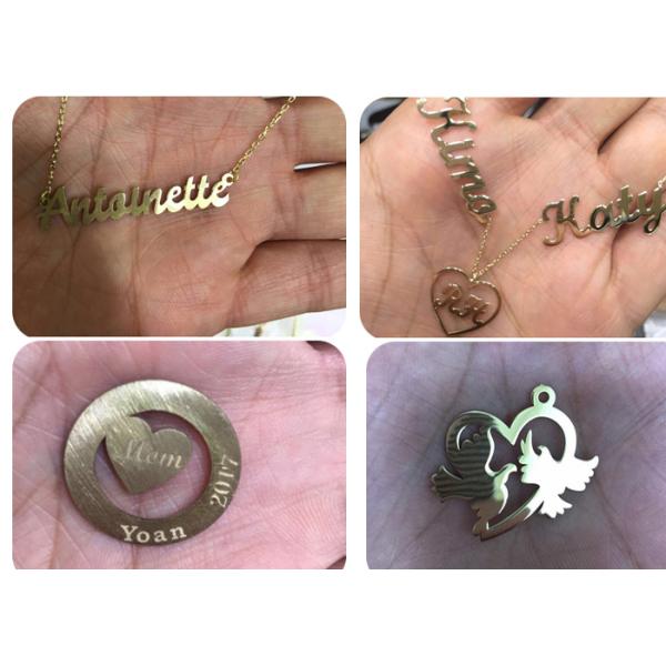 Система маркировки лазера волокна золота серебряная латунная, машина маркировки лазера ювелирных изделий