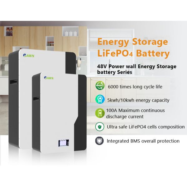 51.2v 100ah Lithium Battery Home Energy Storage Battery  Lithium Battery for Solar for Wall Mounted