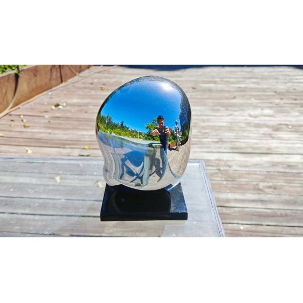 Modern Small Stainless Steel Sculpture For Indoor Decoration