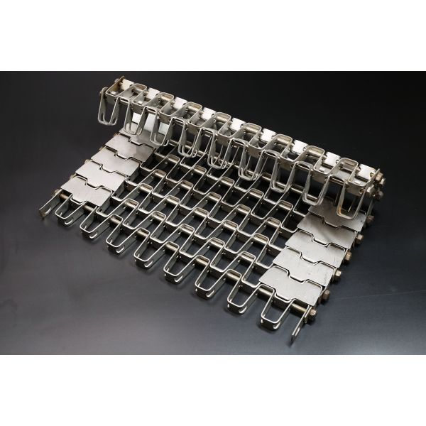 Anti Slip Thick Wire Diameter Steel Mesh Conveyor Belt For Heavy Logistics Transportation