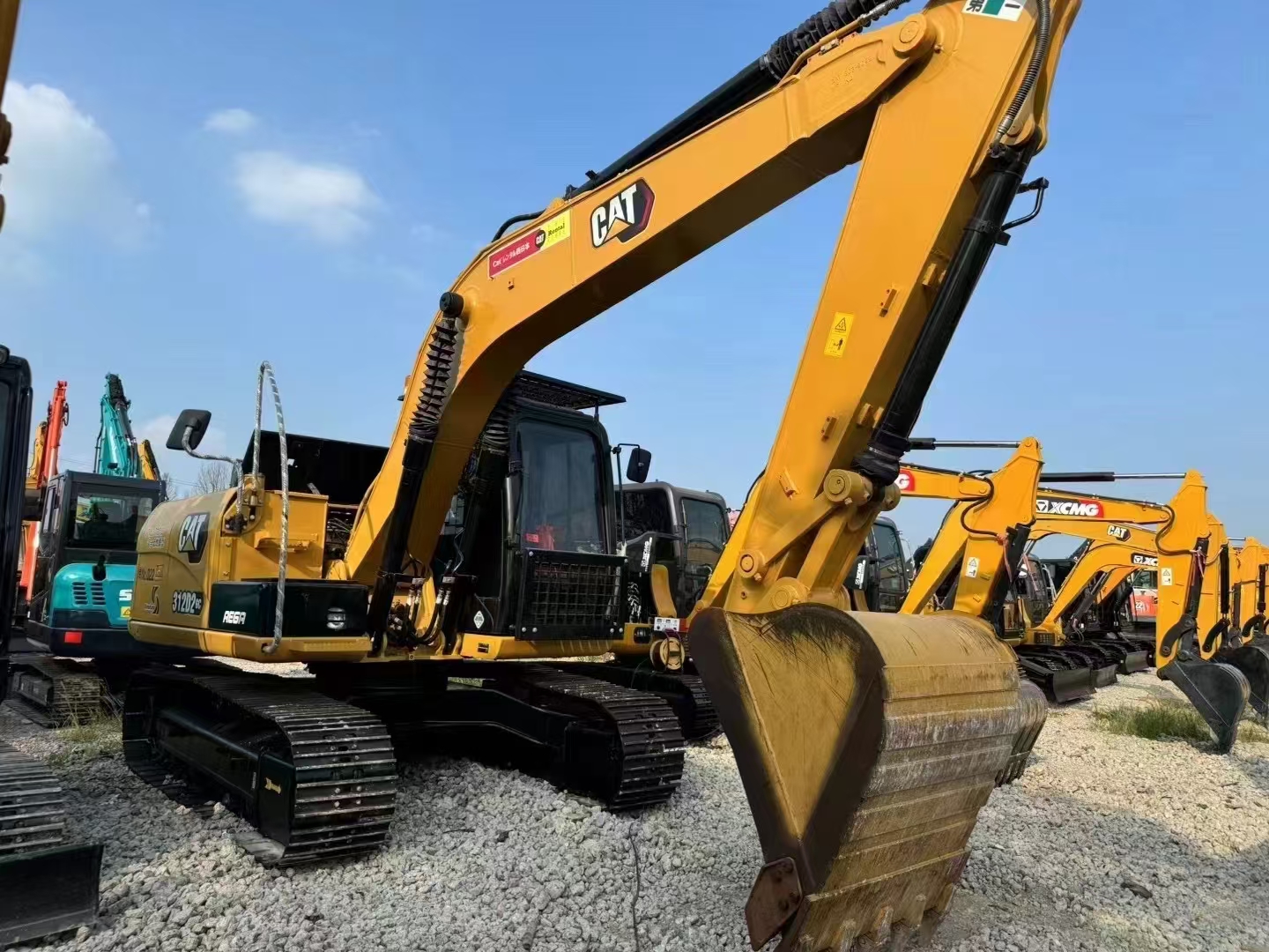 Гибкие используемые экскаваторы CAT Caterpillar312GC Гидравлический экскаватор для различных потребностей в экскаваторах