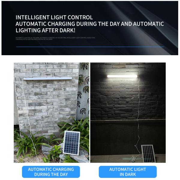 Courtyard 30cm Solar LED Tube Human Body Induction 10m Remote control