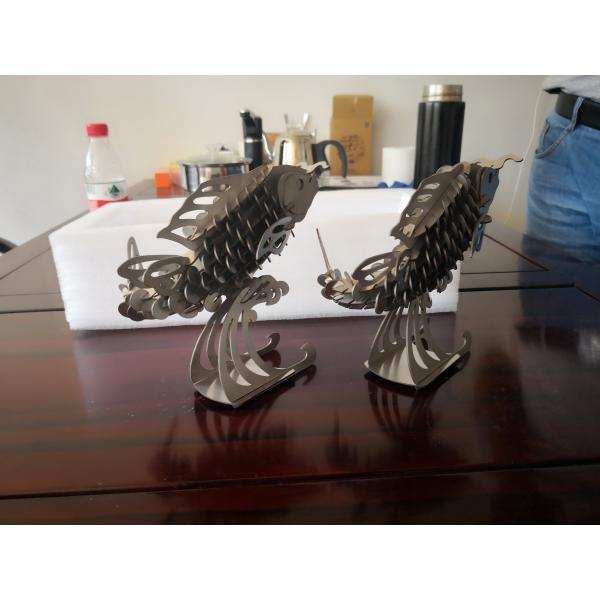 1000W Engraving Stainless Laser Sheet Metal Cutter DXF Graphic