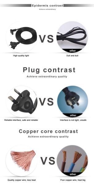 SAA IEC C7 Power Cord 2m AU 2-Pin to C7 Connector 250V
