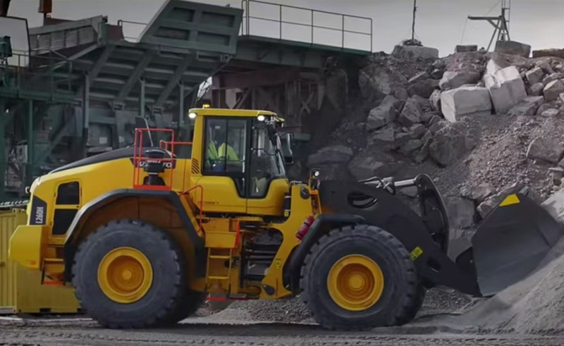 Подержанный грузовик Volvo L350F с мощным двигателем для продажи