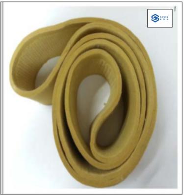 High temperature resistance endless woven coil wrapper belt
