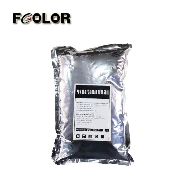100% TPU Adhesive DTF Powder White Heat Transfer Powder For Clothing DTF Printer