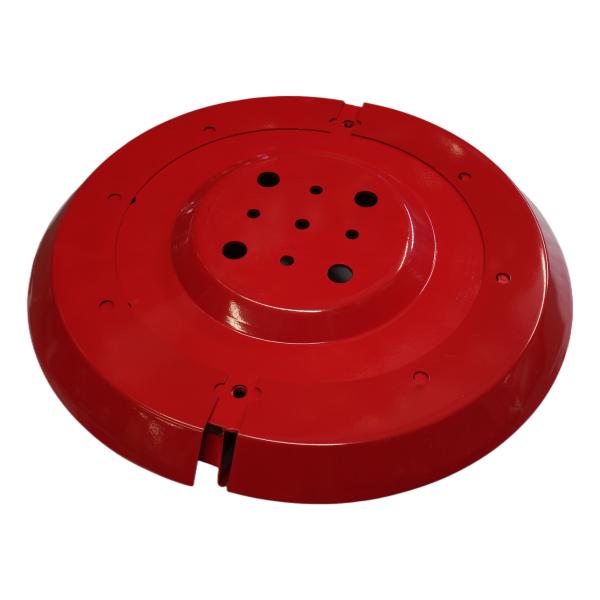 Double-Layer Convex Sweeping Disks (Red) – Fit for Zoomlion Sweeper Trucks, Sanitation Vehicle Road Cleaning