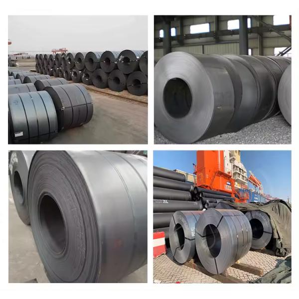 600-1500mm Width ASTM Q235 Q235B Q195 A283 S355 Hot Rolled Carbon Steel Coil Strip for Boiler Plate
