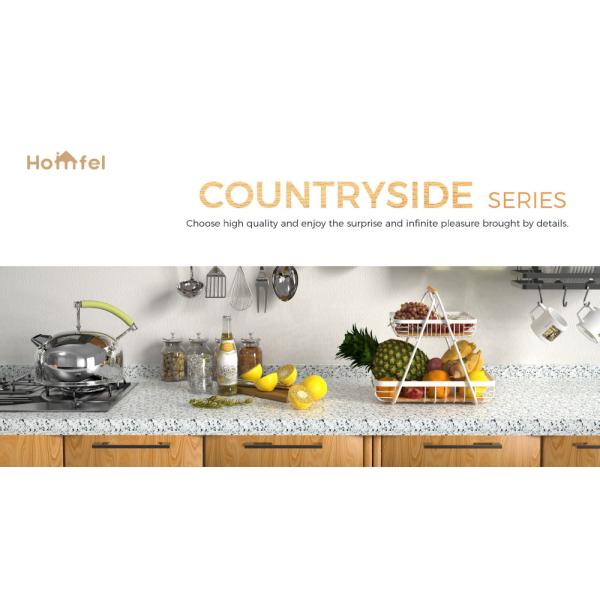 Modern Design Kitchen Organizer Iron Wire Basket For Storing Sundries Countertop