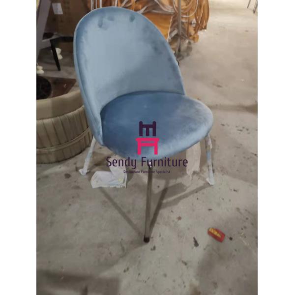 Стежок диаманта Tufted обитый обедающ стул для Rrestaurant