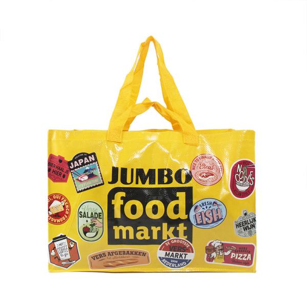 Handled Style Customized Tote Bag for Non-woven Drawstring Bag and Laminated Coating