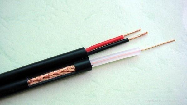 Composite Cable 24 × 0.20mm CCA Power CCTV Coaxial Cable for Digital Video