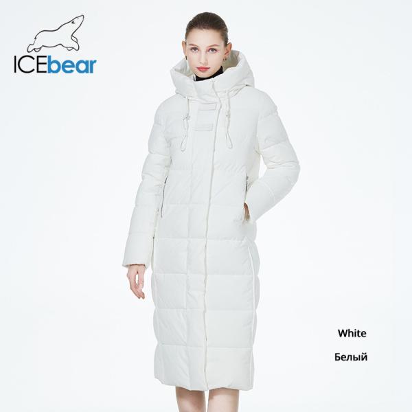 115cm Ladies Padded Winter Coats Cotton Black Padded Coat Womens