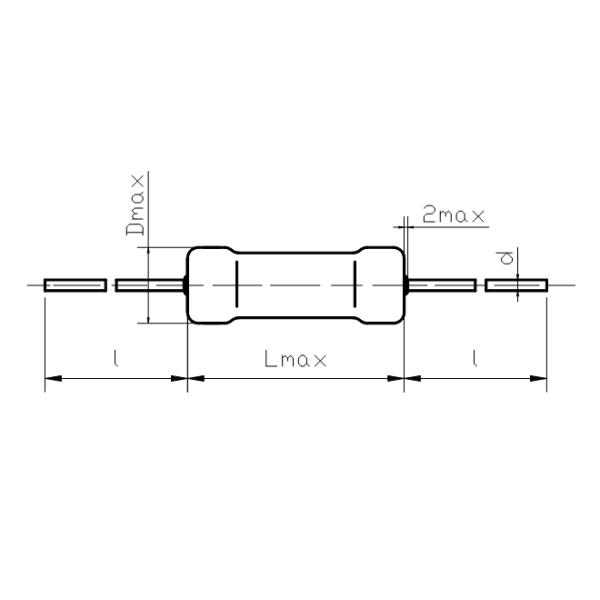 RY0993 Type Pulse Oxide Film Resistor
