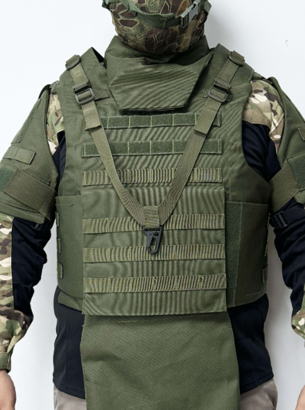 Tactical Gear Security Molle System Oxford Fabric Carrier Vest Tactical Vest With Soft UHMWPE Armor Plate