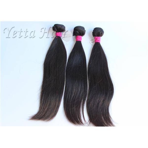 Long Lasting 100% Brazilian Virgin Hair , No Tangle Unprocessed Human Hair Extensions