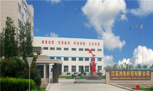 Высоковольтный анти- въедливый стальной трубчатый поляк с 3 Мм - 30 Мм толщины