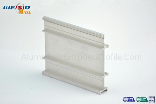 Extruded Industrial Aluminum Profile With Thin Wall Mill Finish 6 Meters Max Length