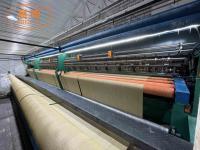 Máscara plástica líquida da máquina da fatura líquida de máquinas de confecção de malhas de Raschel da única barra automática máquina da fatura líquida