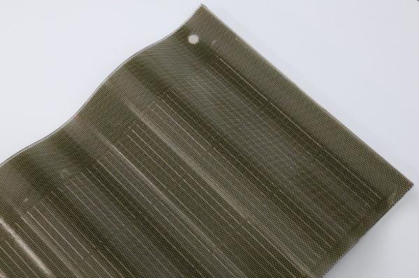 Stylish Architectural Curved Solar Roof Tiles BIPV Solar Tile Roof Shingles