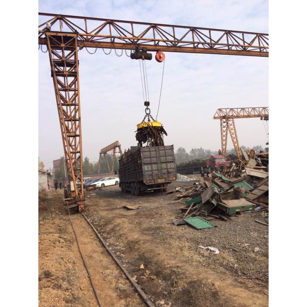 MW-5 High Frequency Electromagnetic Lifting Magnet , Magnetic Lifting Device 1 - 20 Tons