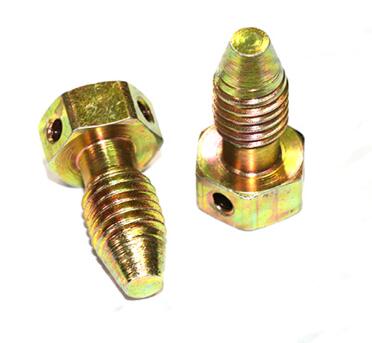 Customized Precision Gold Plated Half Thread Screw M6x25 Size 6h Tolerance