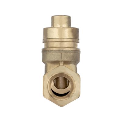 DN15 DN100 Solenoid 75mm 3 Inch Brass Magetic Locable Gate Valve