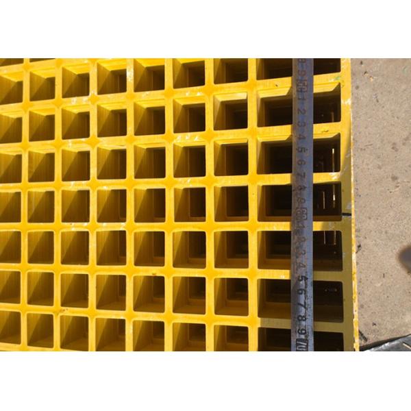 Голубая пластмасса усиленная стеклотканью скрежеща решетку бассейна дерева 38*38*38