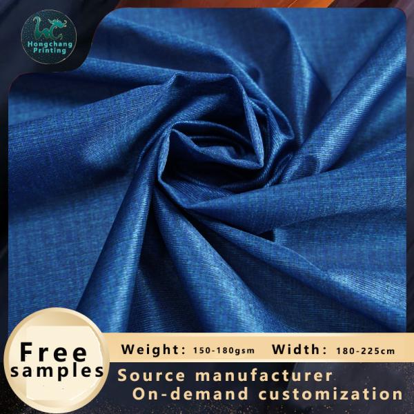 Голубая простая мягкая ширина ткань тюфяка 83 дюймов выстегивая быстро суша