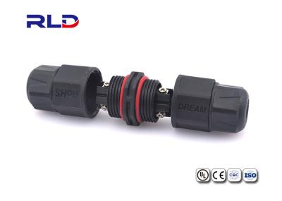 3 conectores conduzidos impermeáveis de Pin Outdoor Wire Screw IP68 cabografam o conector do fio