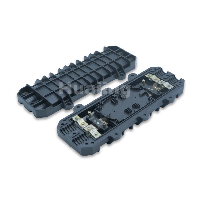 Flexible In Line Splice Closure For Optical Fiber 4 Ports 96 Cores Capacity