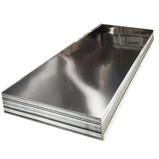 Espelho de acabamento 2B chapa de aço laminado a frio Chapa de bobina de aço carbono 3-8 toneladas Peso económico
