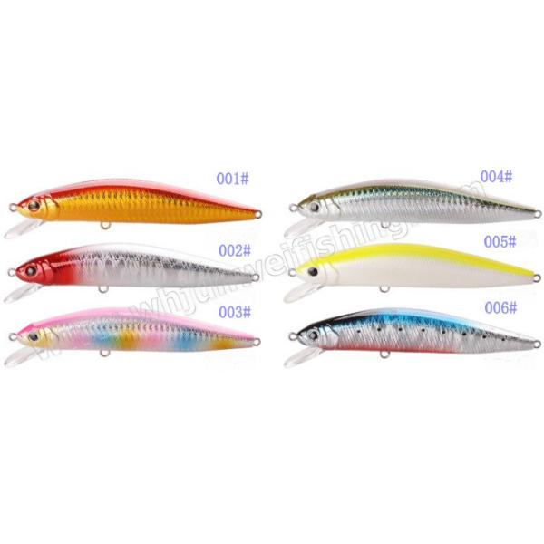 Hard plastic lure 12.5cm 40g  long cast  sinking Minnow  Bass fishing lure
