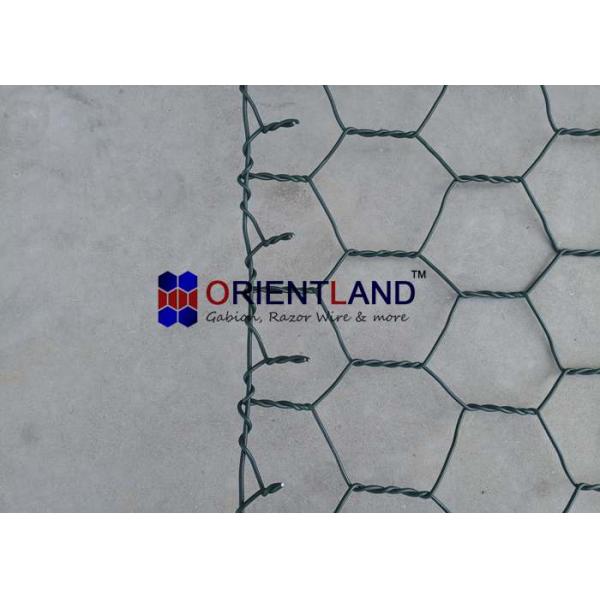 Déversoirs enduits de PVC Gabion de fil de Gabion de mur de Revegetation de haute résistance flexible de paniers