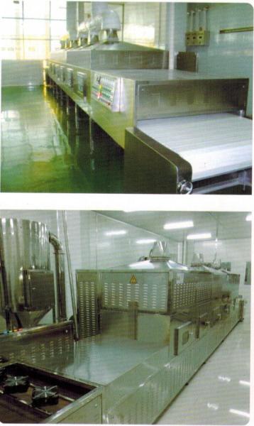 50KW  Industrial Microwave Dryer Chicken Legs Meat Degreasing Equipment  CE Certified