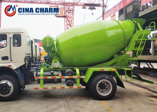 Sinotruk HOWO 6*4 Ready Mix Concrete Truck 5 Cubic Meters For Construction