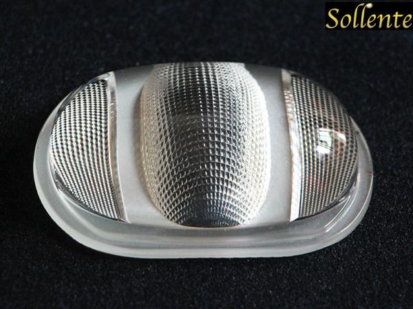 Anti Glare Outdoor LED Reflector Lens Wide Angle For CXA COB LED