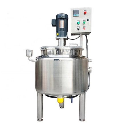 SS316L Homogenizer Mixing Vat Tank With Agitator 100L