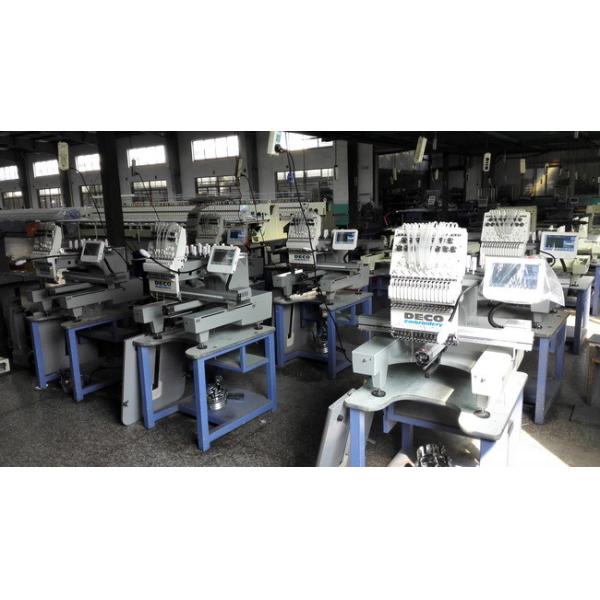 Industrial Single Head Embroidery Machine Thready Holding System High Stable