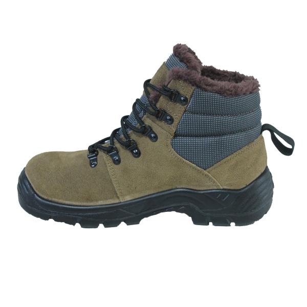 Comfortable EVA Insole Steel Toe Rubber EVA Sole Type Safety Footwear For Construction Workers Work Boots
