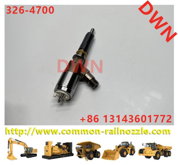 Injetor do motor diesel da máquina escavadora E320D, C6.4 injetor 326-4700 3264700