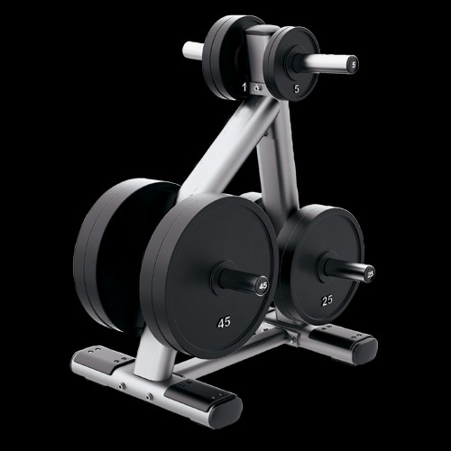 Steel Weight Plate Rack for Medium Loaders Gym Equipment by Befreeman