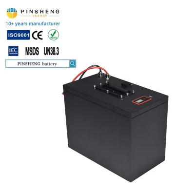 High Performance Motorcycle Lithium Battery 60V 72V 20AH 30AH 40AH 50AH Built In 100A BMS For Ebike Kit 3000w 72v